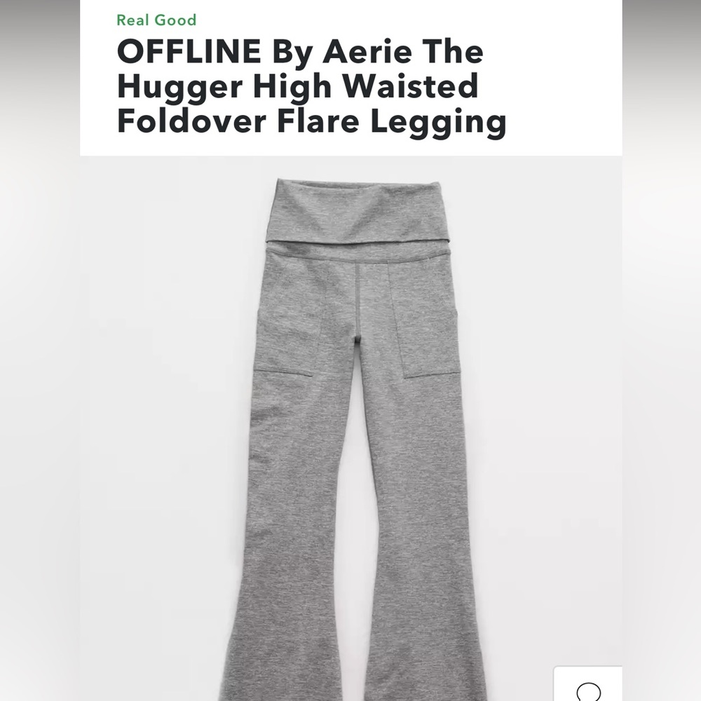 Aerie fold over leggings